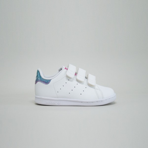 Adidas Originals Stan Smith Βρεφικο Παπουτσι Λευκο - Glitter