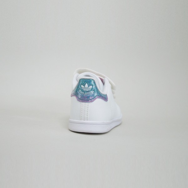 Adidas Originals Stan Smith Βρεφικο Παπουτσι Λευκο - Glitter