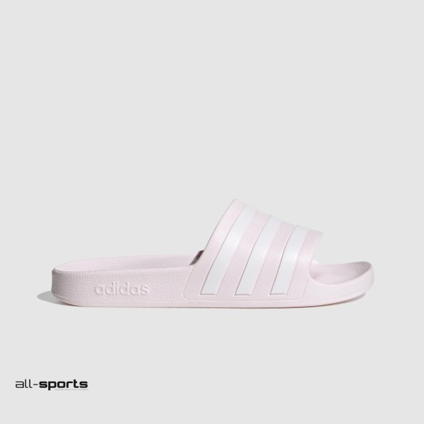 Adidas Sportsweear Adilette Aqua Γυναικειες Παντοφλες Ροζ - Λευκο