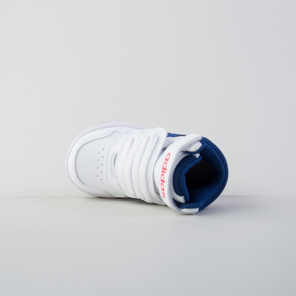 Adidas Originals Hoops Mid 3.0 Βρεφικο Παπουτσι Λευκο - Μπλε