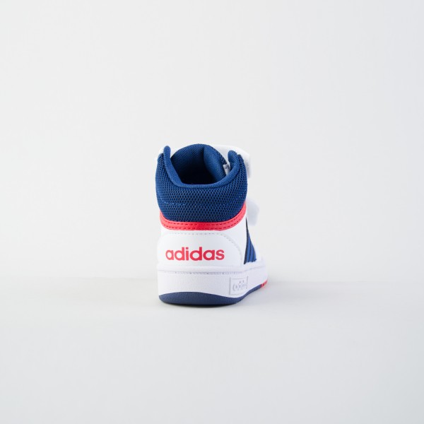 Adidas Originals Hoops Mid 3.0 Βρεφικο Παπουτσι Λευκο - Μπλε