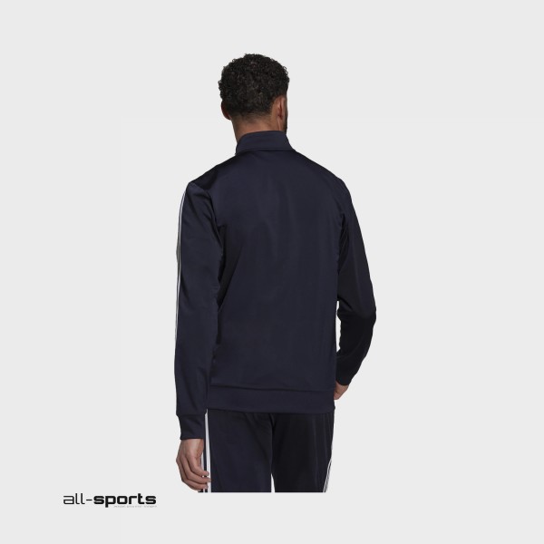 Adidas Primegreen Essentials Warm-Up 3S Track Ανδρικη Ζακετα Μπλε
