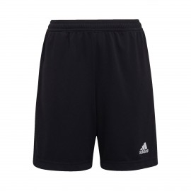Adidas Entrada 22 Training Bar Logo Εφηβικη Βερμουδα Μαυρη