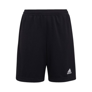 Adidas Entrada 22 Training Bar Logo Εφηβικη Βερμουδα Μαυρη