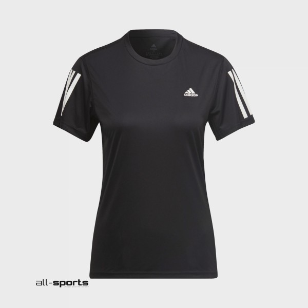 Adidas Performance Own The Run Γυναικεια Μπλουζα Μαυρη