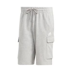 Adidas Essentials French Terry Cargo Pockets Ανδρικη Βερμουδα Γκρι