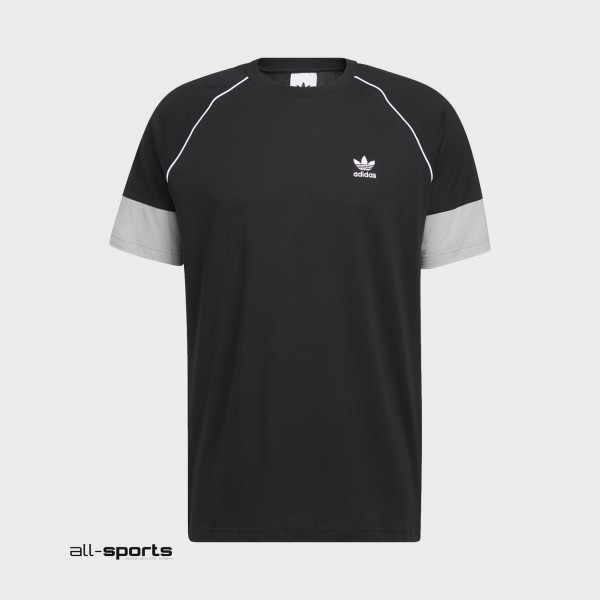 Adidas Originals Superstar Short Sleeve Ανδρικη Μπλουζα Μαυρη