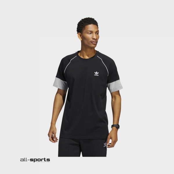 Adidas Originals Superstar Short Sleeve Ανδρικη Μπλουζα Μαυρη