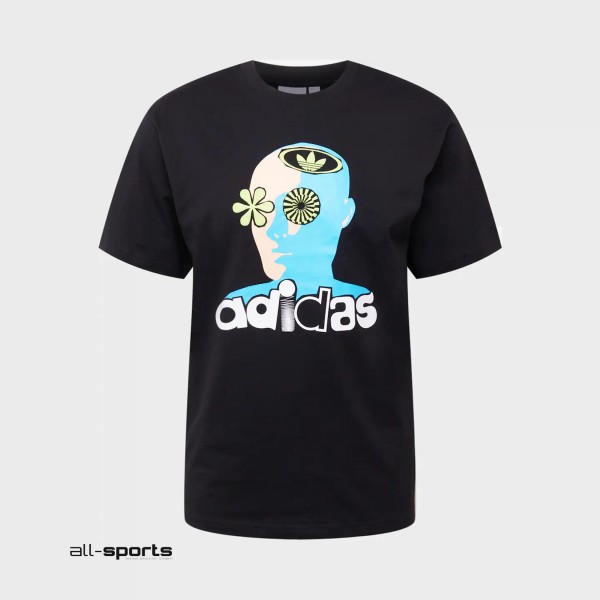 Adidas Originals Adiplay Head Ανδρικη Μπλουζα Μαυρη