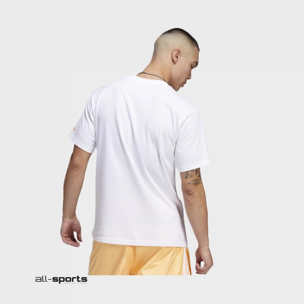 Adidas Originals Trefoil Ανδρικη Μπλουζα Λευκη