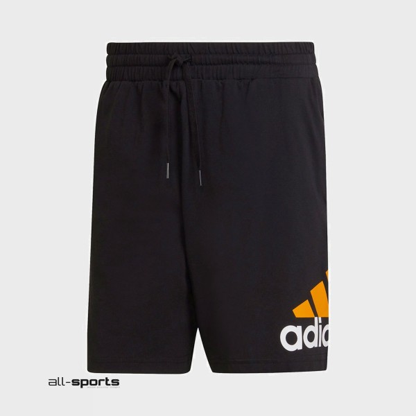 Adidas Essentilas Logo Ανδρικη Βερμουδα Μαυρη