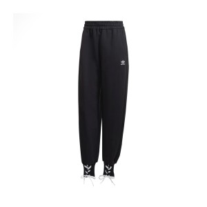 Adidas Always Original Laced Cuff Γυναικειο Παντελονι Μαυρο
