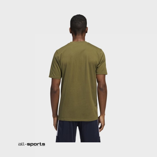 Adidas Sportswear Graphic Ανδρικη Μπλουζα Χακι