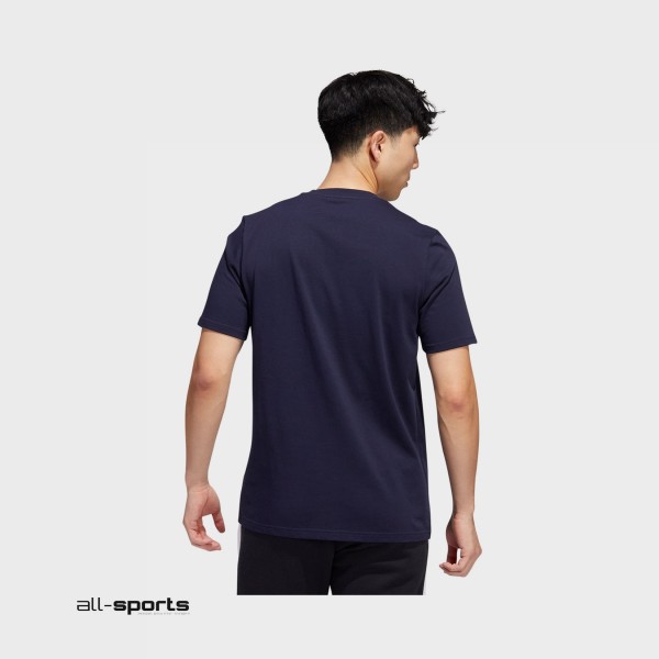 Adidas Sportswear Graphic Ανδρικη Μπλουζα Μπλε