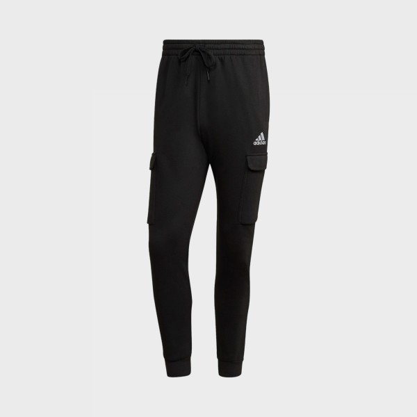 Adidas Sportswear Feelcozy Fleece Cargo Ανδρικο Παντελονι Μαυρο