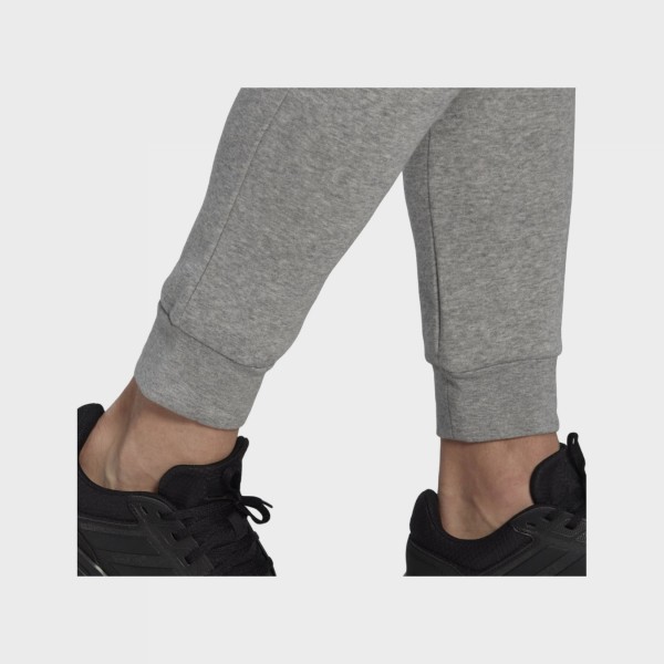 Adidas Sportswear Feelcozy Regular Tapered Small Logo Ανδρικο Παντελονι Γκρι