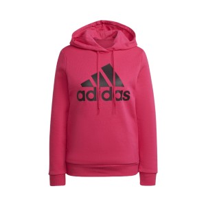 Adidas Essentials Loungewear Logo Fleece Γυναικειο Φουτερ Ροζ