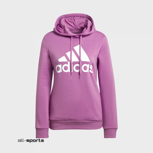 Adidas Loungewear Essentials Logo Fleece Γυναικειο Φουτερ Ροζ