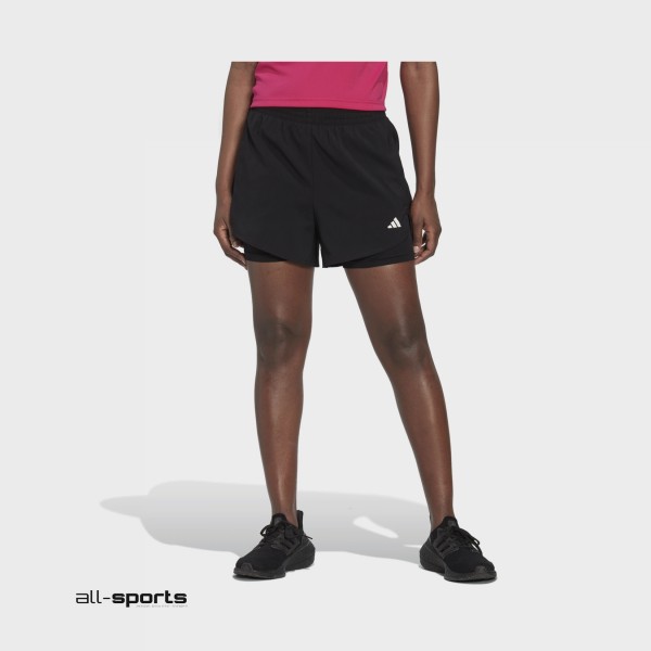Adidas Performance 2IN1 Γυναικειο Σορτσακι Μαυρο