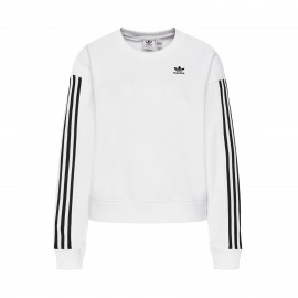Adidas Originals Adicolor Classics French Terry Γυναικεια Μπλουζα Λευκη