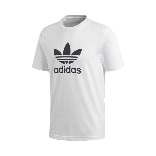 Adidas Adicolor Classics Trefoil Ανδρικη Μπλουζα Λευκη