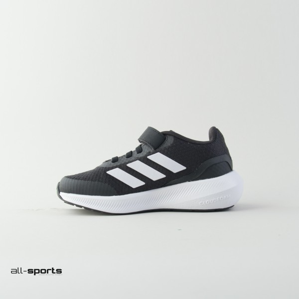 Adidas Runfalcon 3.0 Elastic Lace Top Strap Παιδικο Παπουτσι Μαυρο