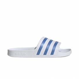 Adidas Adilette Aqua Slides Unisex Παντοφλες Λευκο - Μπλε