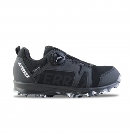 Adidas Terrex Agravic Boa Rain.Dry Trail Running Εφηβικο Παπουτσι Μαυρο