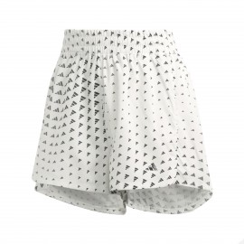 Adidas Aeroready Brand Love Woven Pacer AOP Γυναικειο Σορτσακι Λευκο