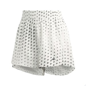 Adidas Aeroready Brand Love Woven Pacer AOP Γυναικειο Σορτσακι Λευκο