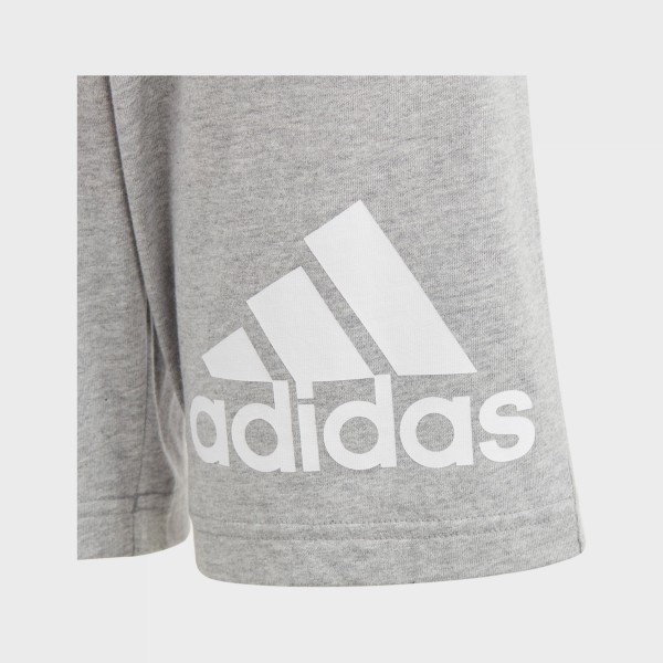 Adidas Sportswear Essentials Big Logo Εφηβικη Βερμουδα Γκρι