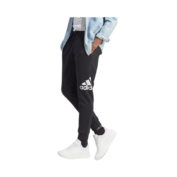 Adidas Performance Fleece Cuffed Big Logo Ανδρικη Φορμα Μαυρη
