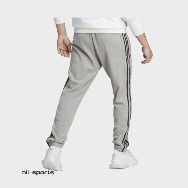 Adidas Sportswear 3S French Terry Tapered Ανδρικο Παντελονι Γκρι