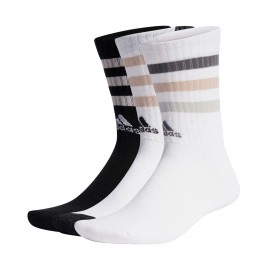 Adidas Sportswear Bold 3 Stripes Cushioned Unisex Καλτσες Πολυχρωμες