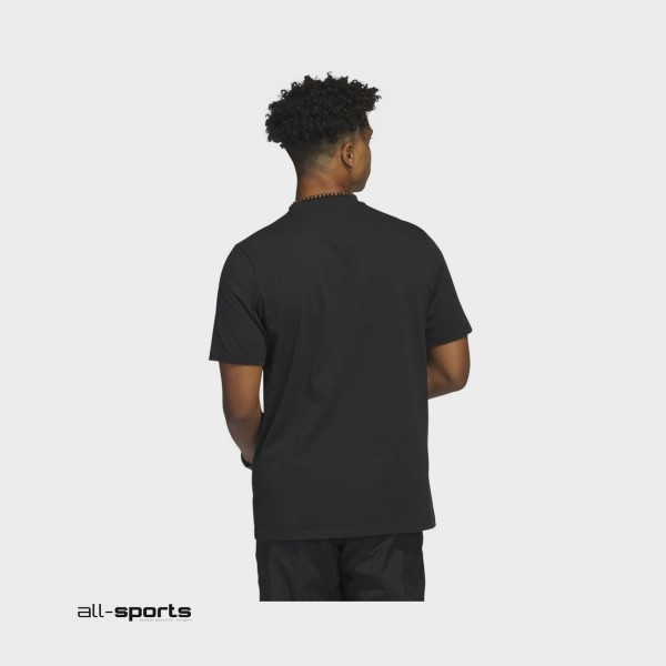 Adidas Sportswear Change Graphic Pocket Ανδρικη Μπλουζα Μαυρη