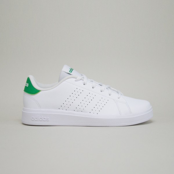 Adidas Advantage Base 2.0 Low Junior Εφηβικο Παπουτσι Λευκο - Πρασινο