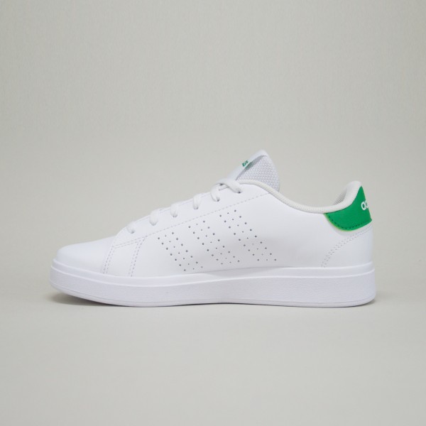 Adidas Advantage Base 2.0 Low Junior Εφηβικο Παπουτσι Λευκο - Πρασινο