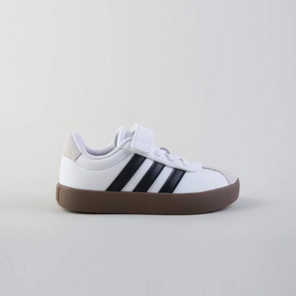 Adidas Sportswear VL Court 3.0 Skateboarding 3S Παιδικο Παπουτσι Λευκο - Καφε