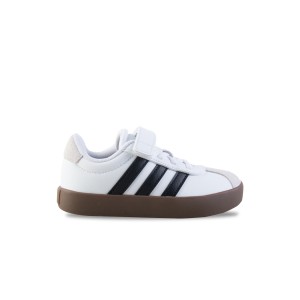 Adidas Sportswear VL Court 3.0 Skateboarding 3S Παιδικο Παπουτσι Λευκο - Καφε