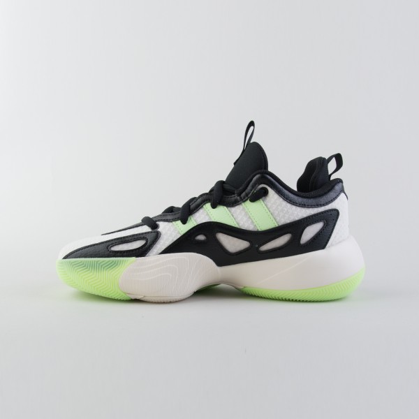 Adidas Basketball Trae Unlimited 2 Mid Ανδρικο Παπουτσι Λευκο - Μαυρο - Πρασινο