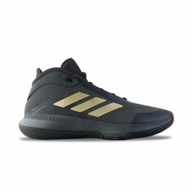 Adidas Bounce Legends Basketball Mid Ανδρικο Παπουτσι Μαυρο - Χρυσο