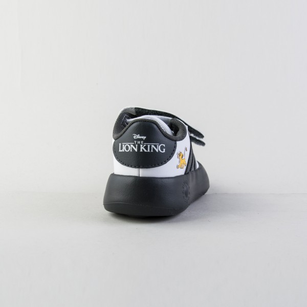 Adidas BreakNet Super Soft Lion King Βρεφικο Παπουτσι Λευκο - Μαυρο