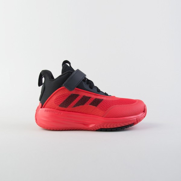 Adidas Originals OwnTheGame 3.0 Mid Basketball Παιδικο Παπουτσι Κοκκινο - Μαυρο