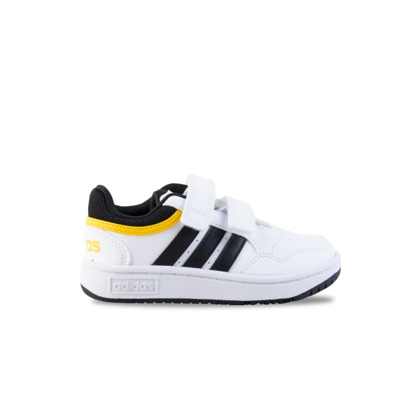 Adidas Originals Hoops 3.0 Low Παιδικο Παπουτσι Λευκο - Κιτρινο