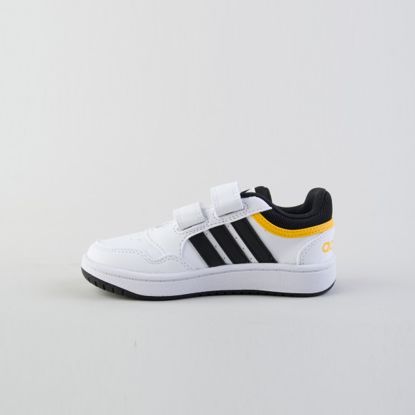 Adidas Originals Hoops 3.0 Low Παιδικο Παπουτσι Λευκο - Κιτρινο