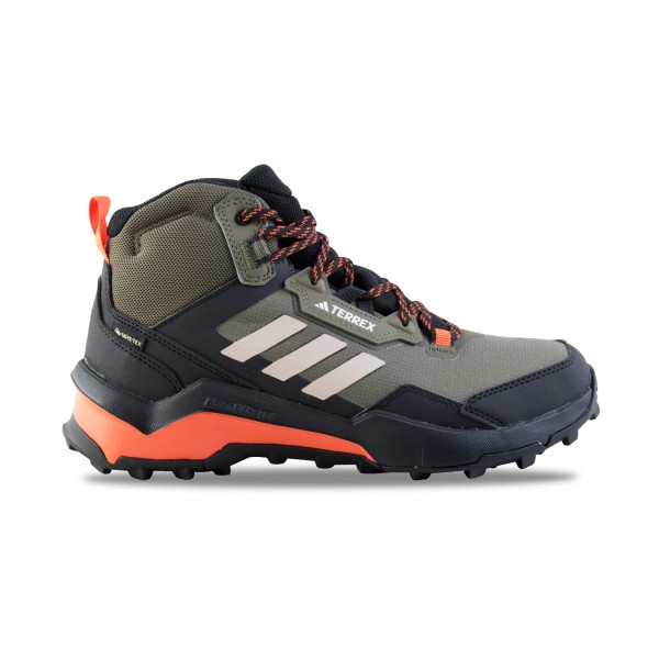 Adidas Terrex Ax4 Mid Gore-Tex Hiking Unisex Παπουτσι Πεζοποριας Λαδι - Μαυρο