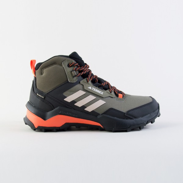 Adidas Terrex Ax4 Mid Gore-Tex Hiking Unisex Παπουτσι Πεζοποριας Λαδι - Μαυρο