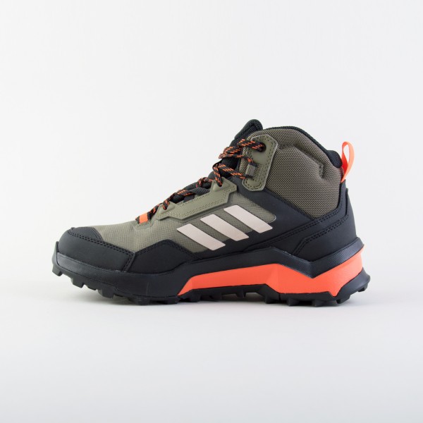 Adidas Terrex Ax4 Mid Gore-Tex Hiking Unisex Παπουτσι Πεζοποριας Λαδι - Μαυρο