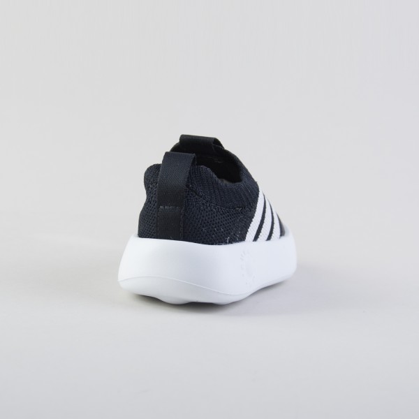 Adidas BubbleComfy Slip On 3 Stripes Βρεφικο Παπουτσι Μαυρο - Λευκο