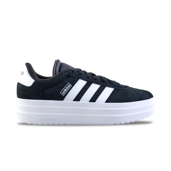 Adidas VL Court Bold 3 Stripes Εφηβικο Παπουτσι Λευκο - Μαυρο